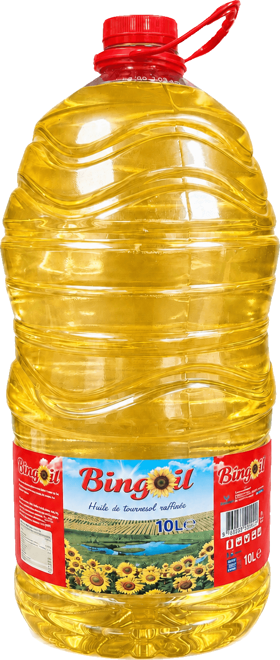 Huile de tournesol Bingoil, 10 L